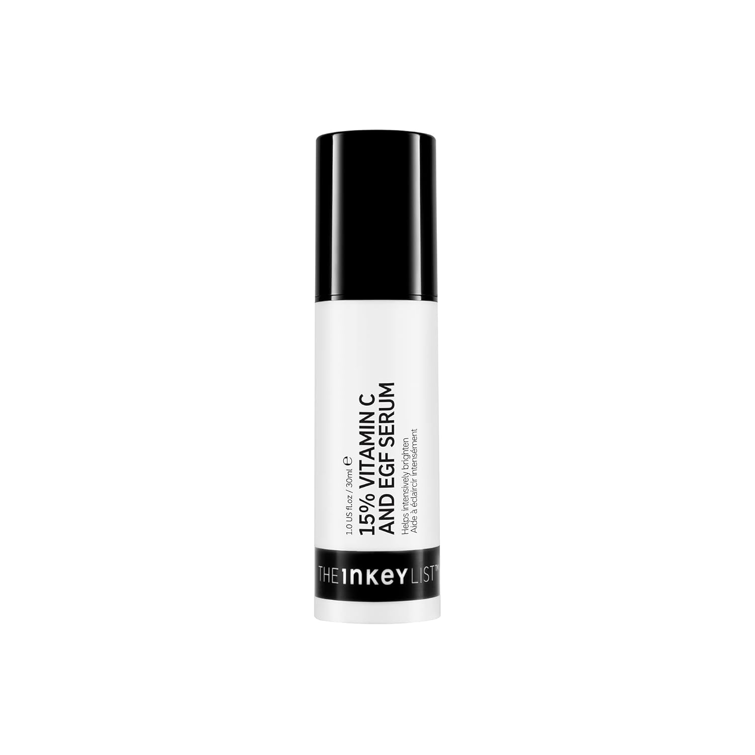 The INKEY List 15% Vitamin C + EGF Serum, Illuminate and Regenerate Dull Skin, Improve Skin Elasticity, 1.0 fl oz-0