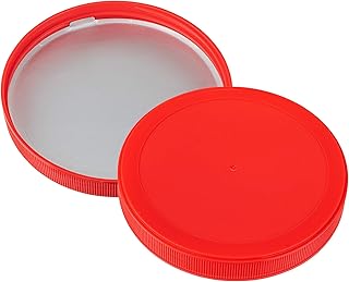 kitchentoolz 2pk of Lids for 1 Gallon Wide Mouth Glass Jars - fits 110mm opening (110/400) - Jars not included