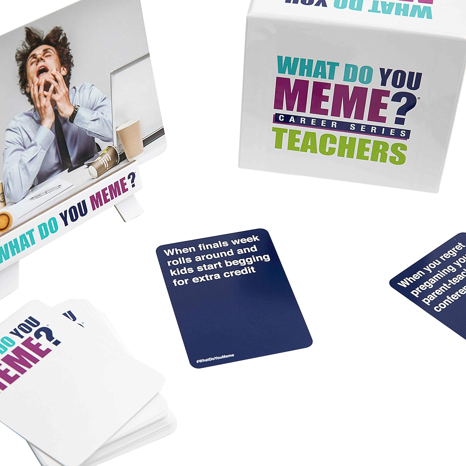 WHAT DO YOU MEME? Teacher's Edition - The Hilarious Party Game for Teachers-5