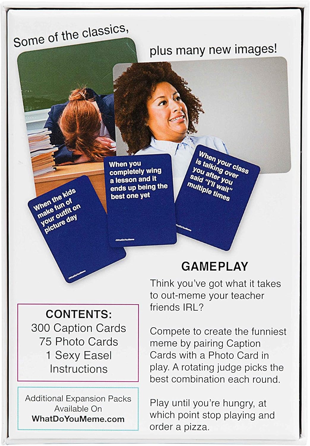 WHAT DO YOU MEME? Teacher's Edition - The Hilarious Party Game for Teachers-6