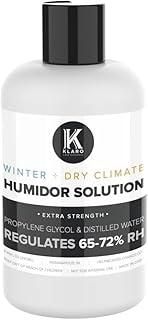 CASE ELEGANCE Winter + Dry Climate Klaro Humidor Solution Single Bottle - Special Formula to Help Maintain Humidity in Winter & Dry Climates 250 ml