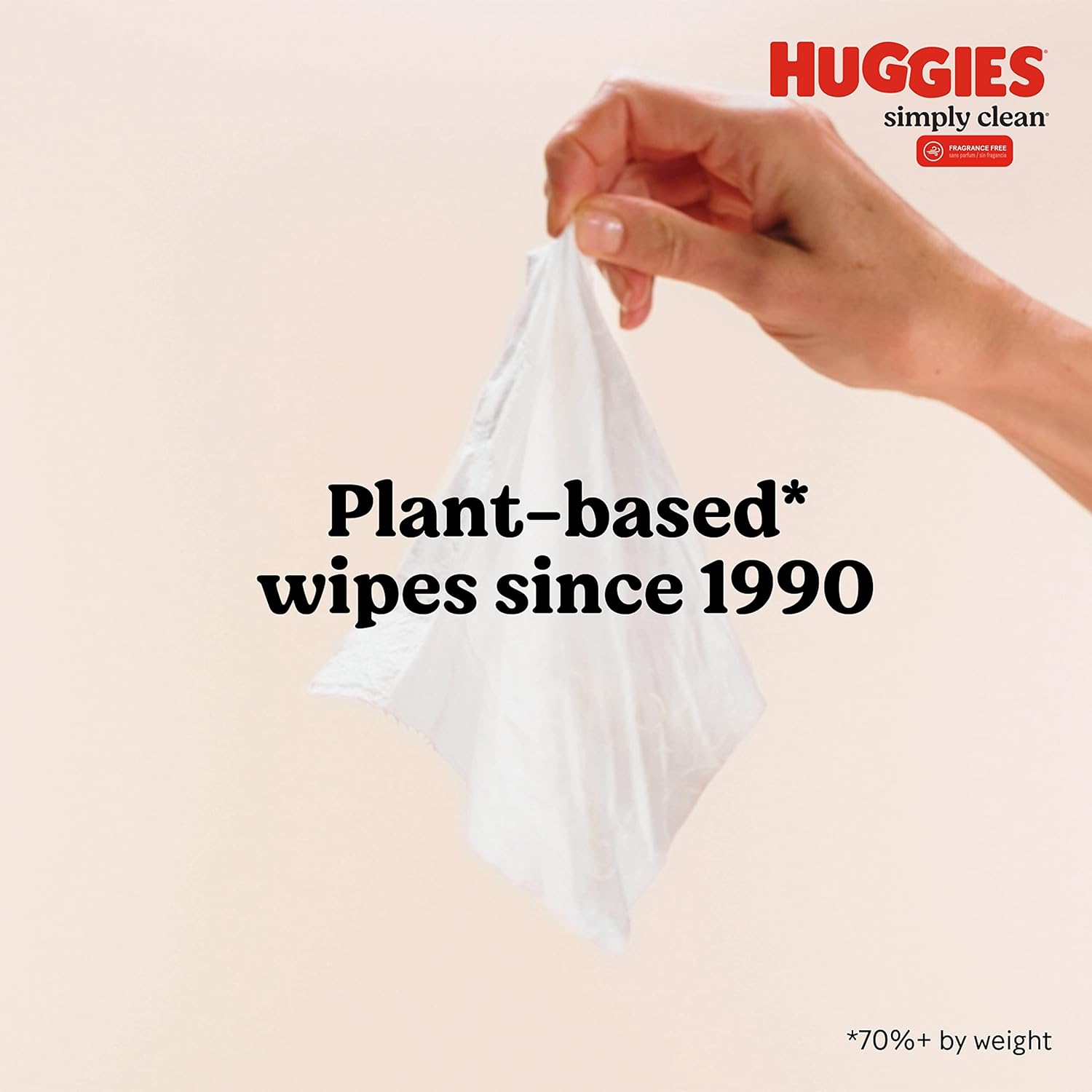 Huggies Simply Clean Fragrance-Free Baby Wipes, Unscented Diaper Wipes, 11 Flip-Top Packs (704 Wipes Total)-3