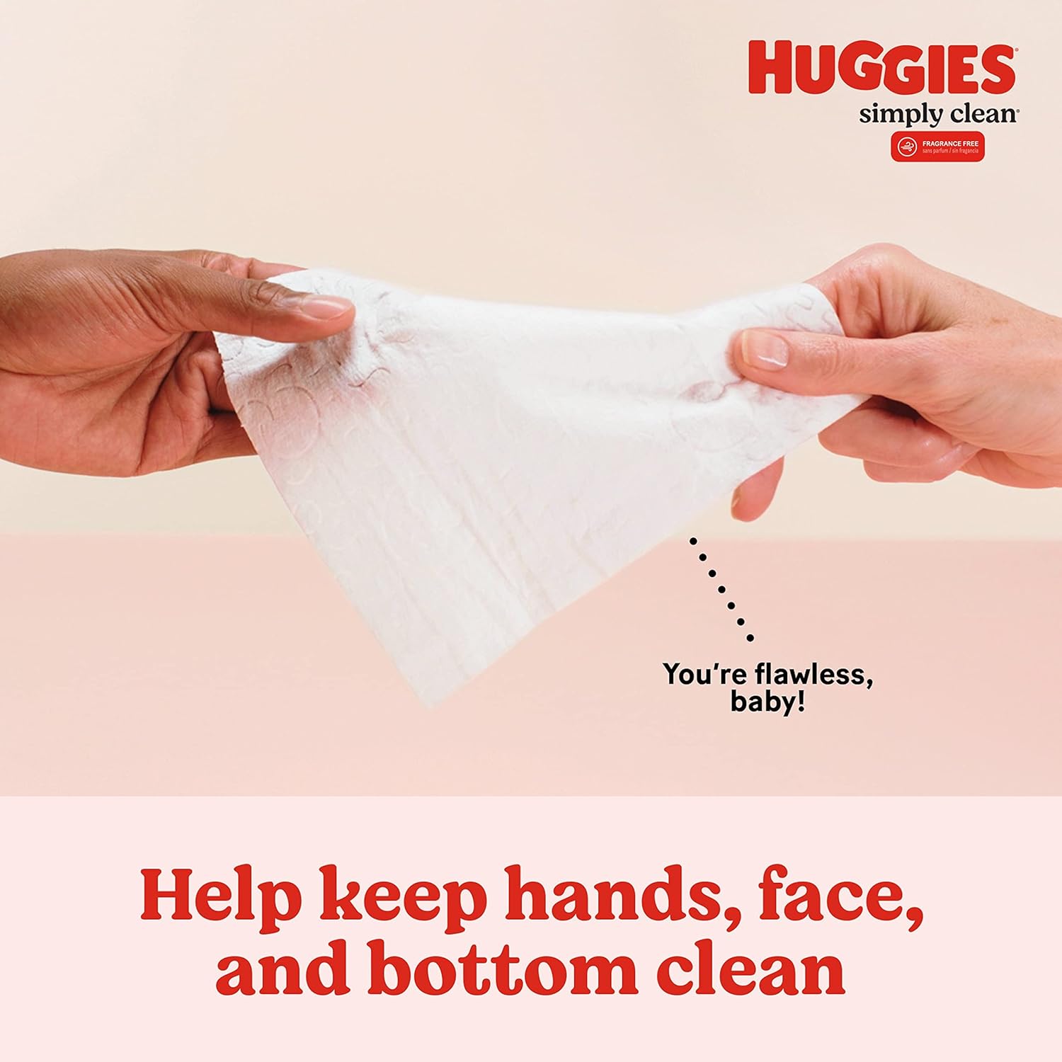 Huggies Simply Clean Fragrance-Free Baby Wipes, Unscented Diaper Wipes, 11 Flip-Top Packs (704 Wipes Total)-5