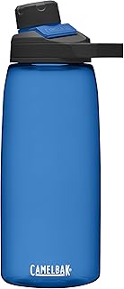 CamelBak Chute Mag BPA Free Water Bottle with Tritan Renew - Magnetic Cap Stows While Drinking, 32oz, Oxford