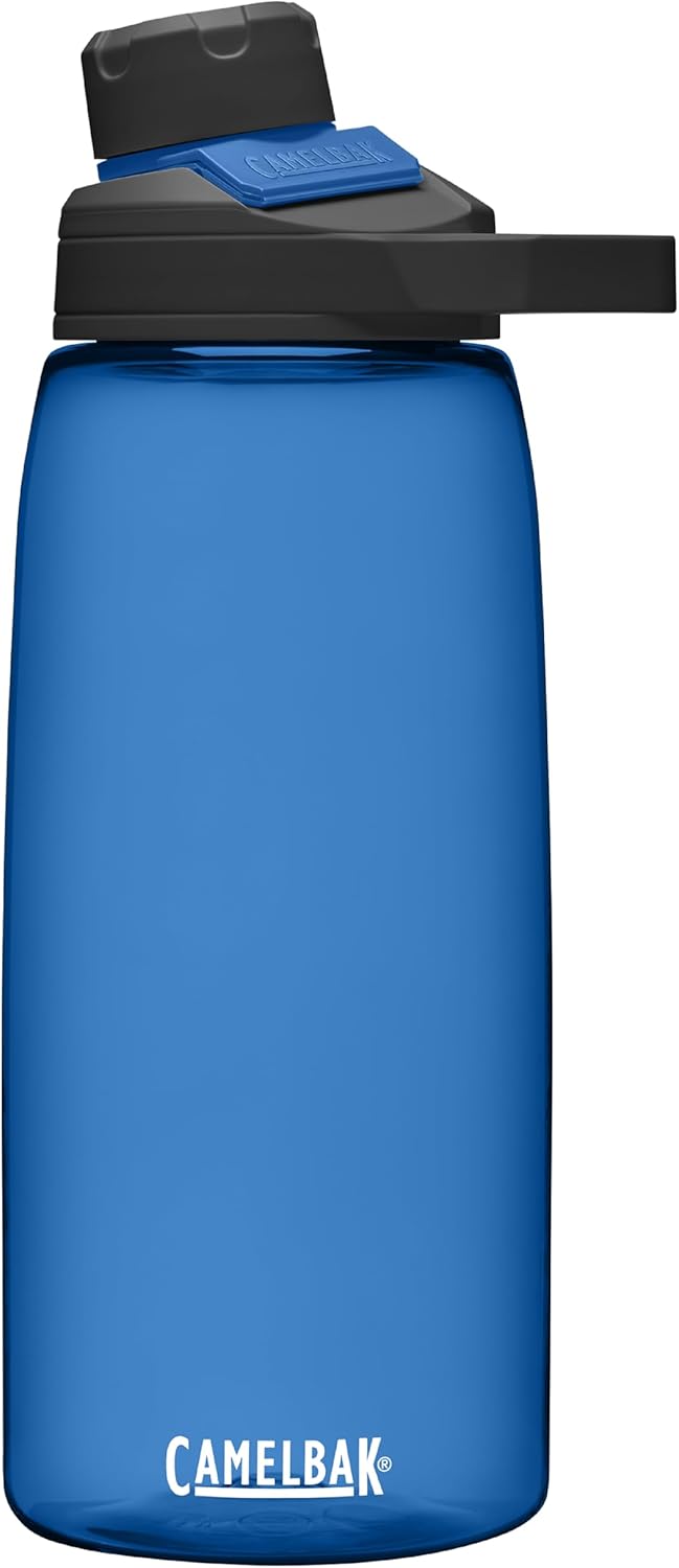 CamelBak Chute Mag BPA Free Water Bottle with Tritan Renew - Magnetic Cap Stows While Drinking, 32oz, Oxford-0