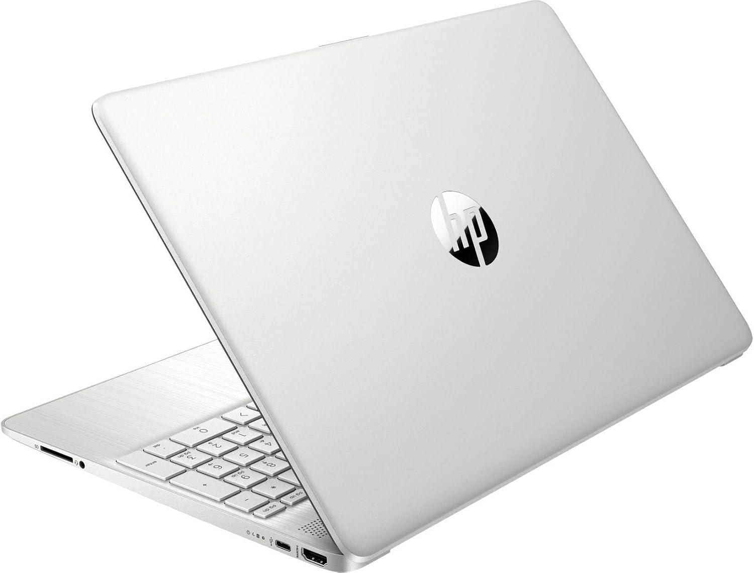 HP 15t-dy200 CTO 15.6" FHD IPS Touchscreen Laptop, Intel i7-1165G7 (up to 4.7 GHz), 16GB (2 x 8GB) DDR4, 512GB SSD, Win 10, Natural Silver-4