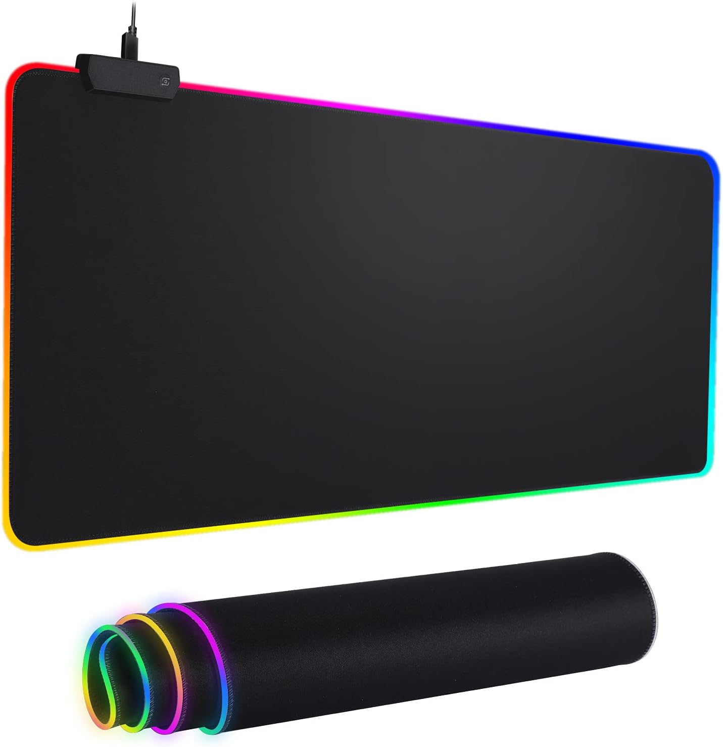 RGB Mousepad Led Mouse Pad, Large Mouse Pad,Led and Big Mouse mat-0