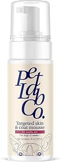 PetLab Co. Itch Relief Mousse - Moisturize, Deodorize, & Support Dry Skin with This Dry Dog Shampoo. Unique Quick-Dry Formula Delivers Support to Promote Coat Comfort