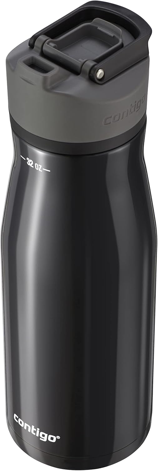 Contigo AUTOSEAL Licorice 32oz Water Bottle, Ideal for biking, cycling, sports, and outdoor excursions-1