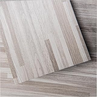 Art3d Peel and Stick Floor Tile Vinyl Wood Plank 36-Pack 54 Sq.Ft, Dusty Grey, Rigid Surface Hard Core Easy DIY Self-Adhesive Flooring