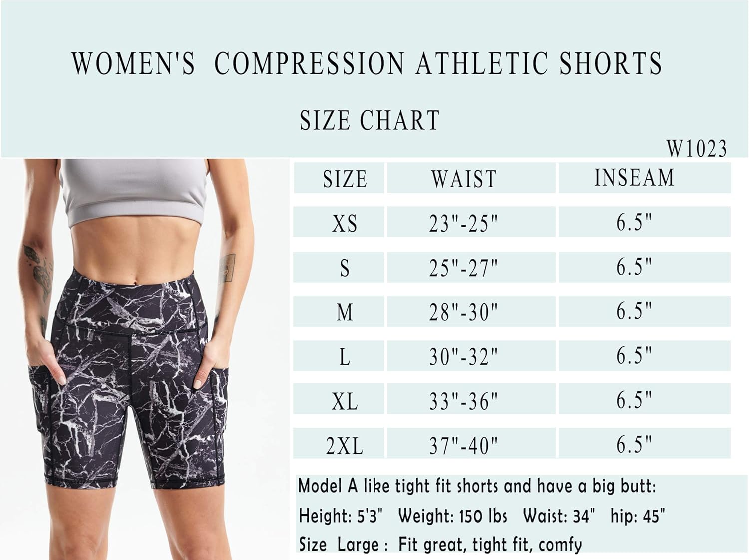 CADMUS High Waist Yoga Shorts for Women 3'' / 4'' / 6'' / 7'' / 8'' Naked Feeling Workout Running Biker Shorts-4