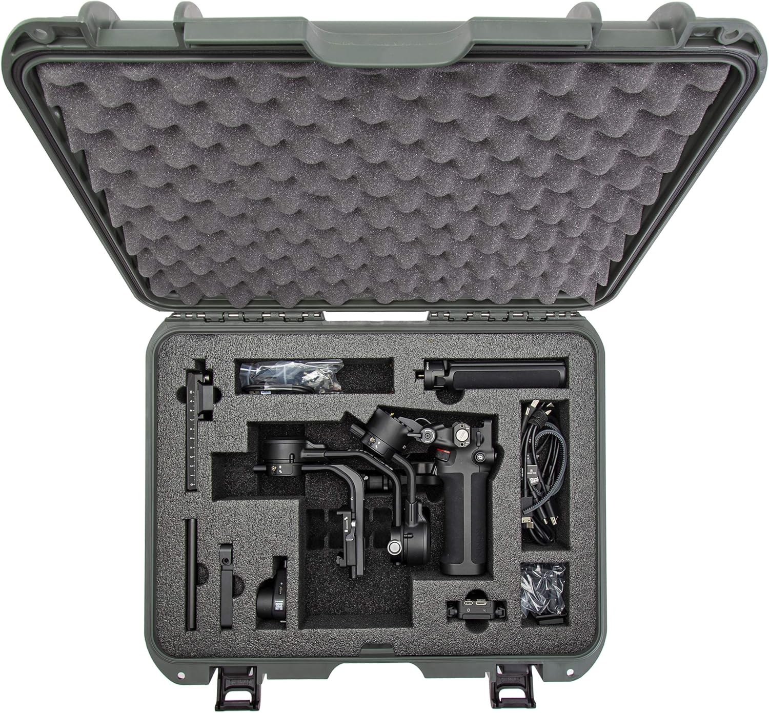 Nanuk 920 Waterproof Hard Case with Custom Foam Insert for DJI Ronin-S 3 Mini-2