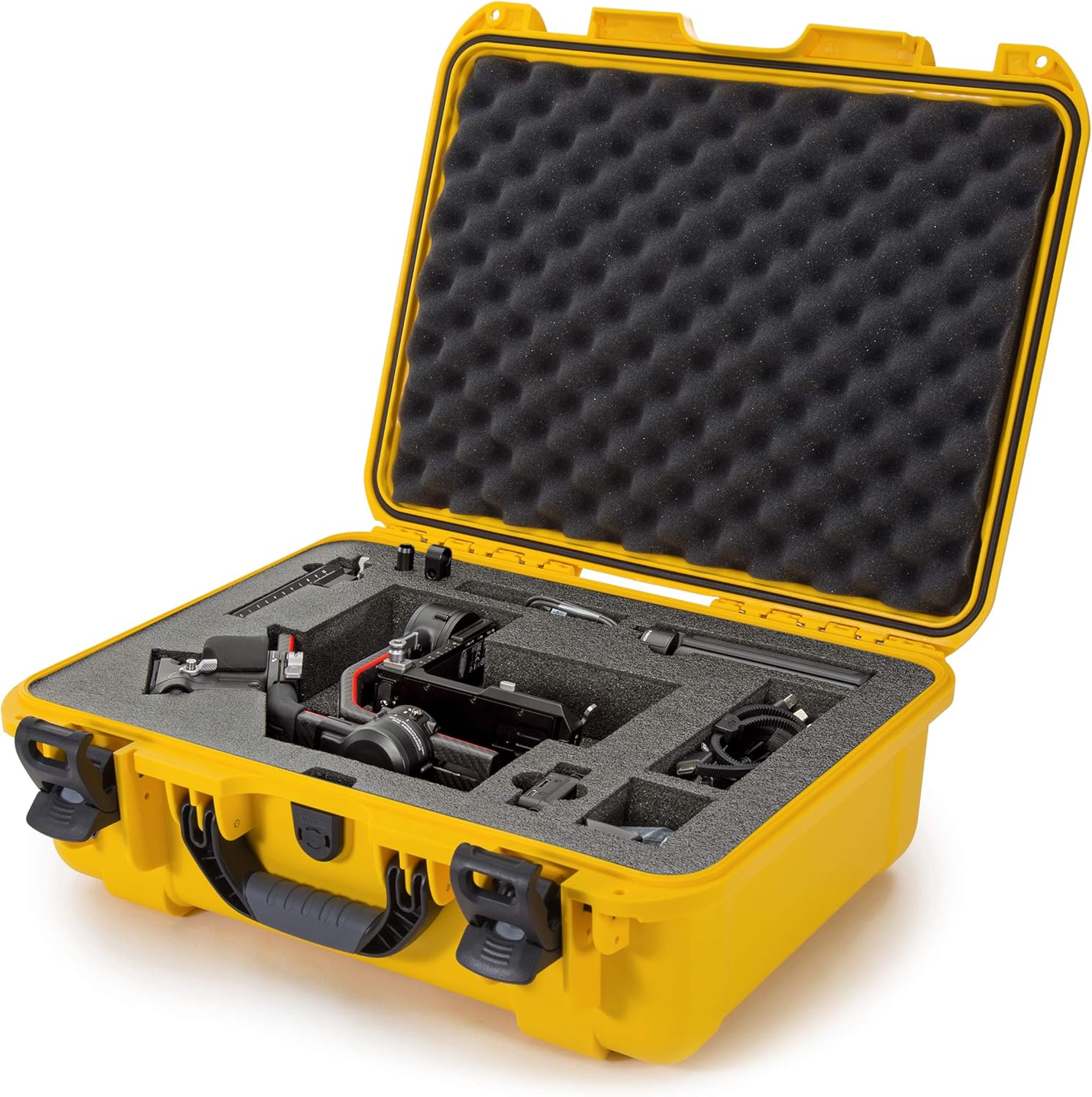 Nanuk Waterproof Hard Case with Foam Insert for DJI Ronin RS 2 and Pro Combo Version - Yellow (930-RONS24)-0