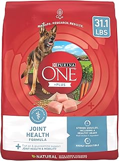 Purina ONE Plus Joint Health Formula Natural With Added Vitamins, Minerals and Nutrients Dry Dog Food - 31.1 lb. Bag