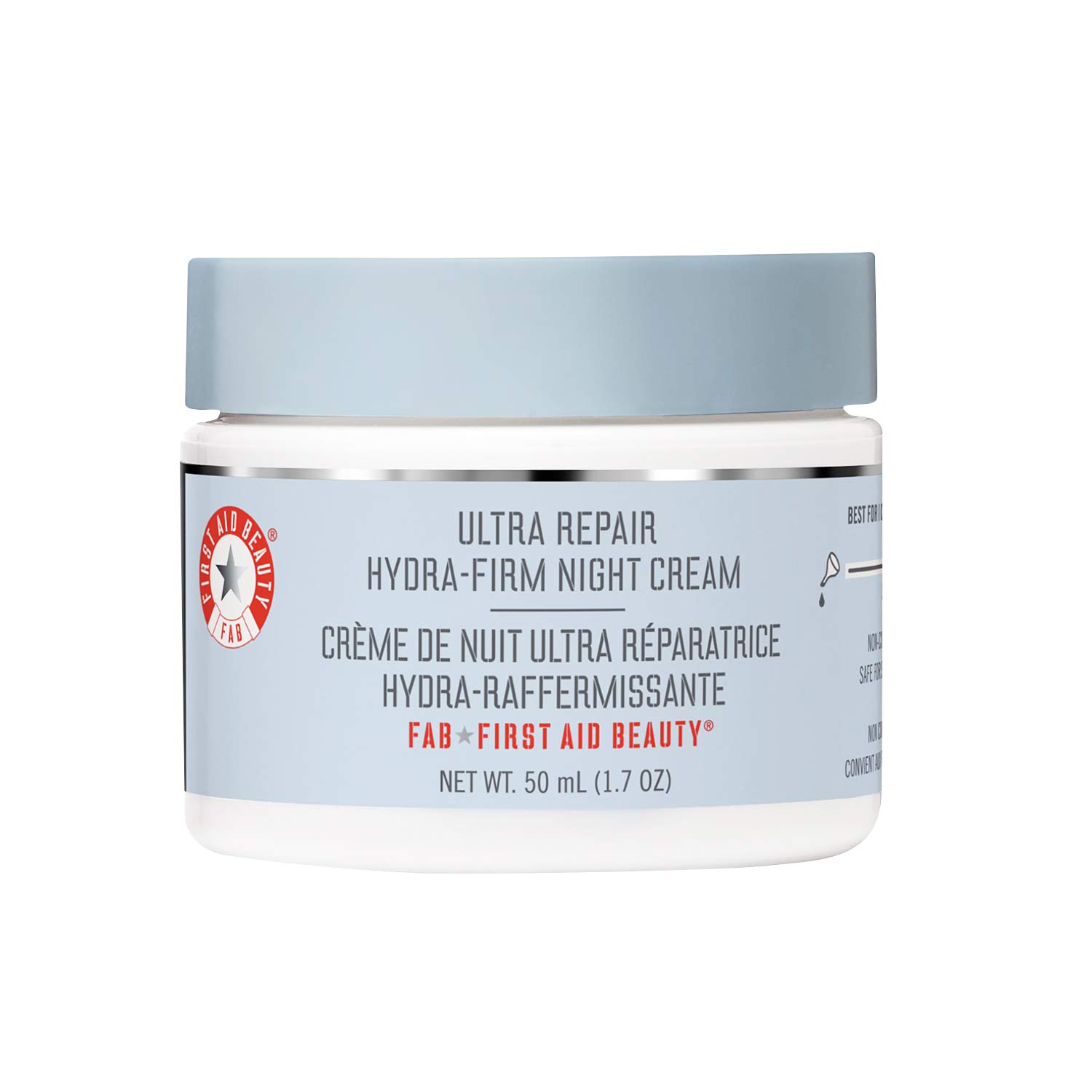 First Aid Beauty Ultra Repair Hydra-Firm Night Cream, Intense Nighttime Moisturizer – 1.7 Oz.-0