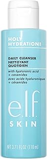 e.l.f. Holy Hydration! Daily Cleanser, Face Cleanser For Washing Away Excess Oil, Impurities & Makeup, Made With Hyaluronic Acid, Vegan & Cruelty-Free