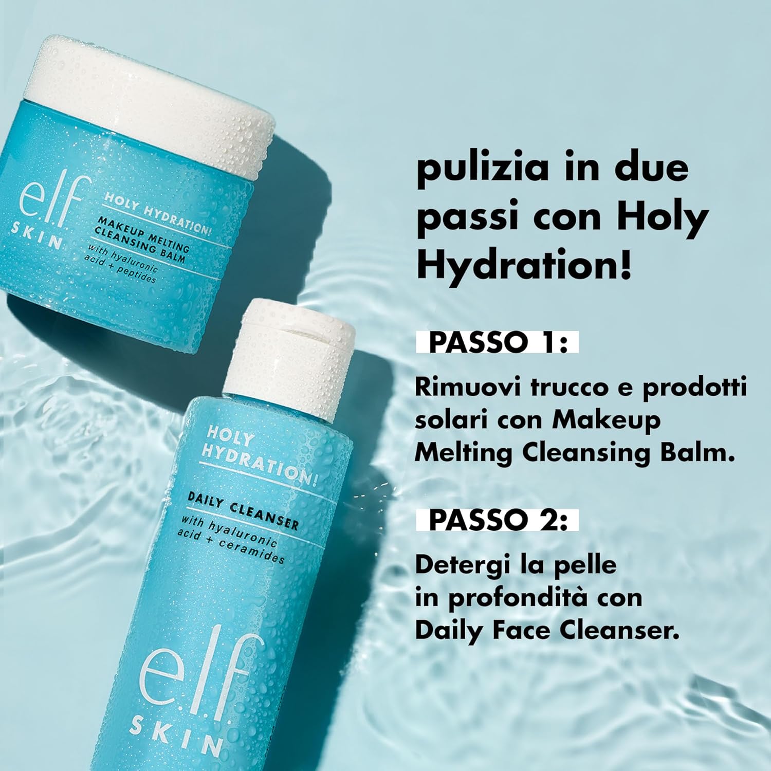 e.l.f. Holy Hydration! Daily Cleanser, Face Cleanser For Washing Away Excess Oil, Impurities & Makeup, Made With Hyaluronic Acid, Vegan & Cruelty-Free-5