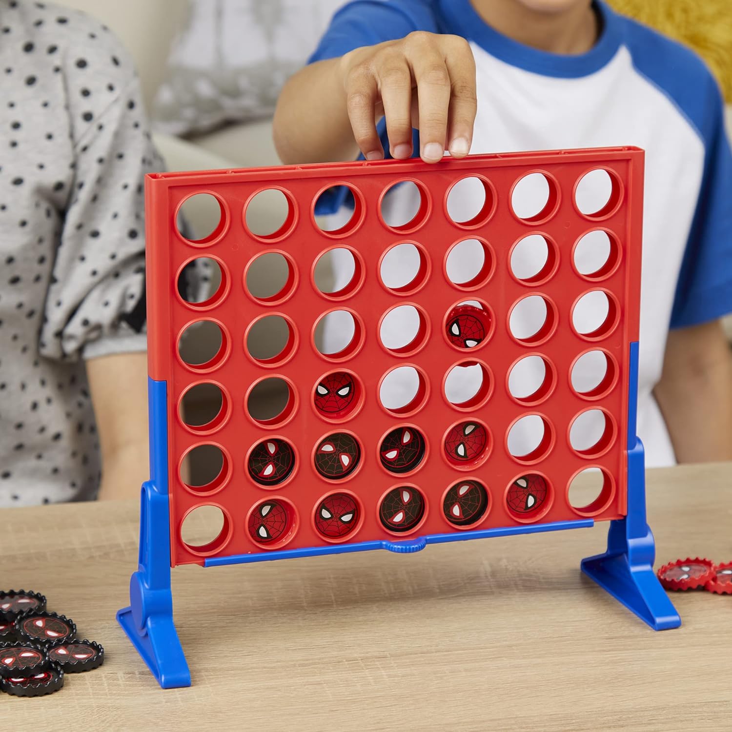 Hasbro Gaming Connect 4 Marvel Spider-Man Edition, Strategy Board Game for 2 Players, Ages 6 and Up (Amazon Exclusive)-5