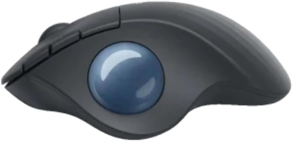 Logitech M575 Ergonomic Wireless Trackball USB Mouse, Black (910-005869)-2