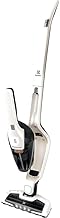 Electrolux Ergorapido Stick Vacuum Cleaner, Lightweight Cordless Vacuum with LED Nozzle Lights and Turbo Battery Power, for Carpets and Hard Floors, in Satin White