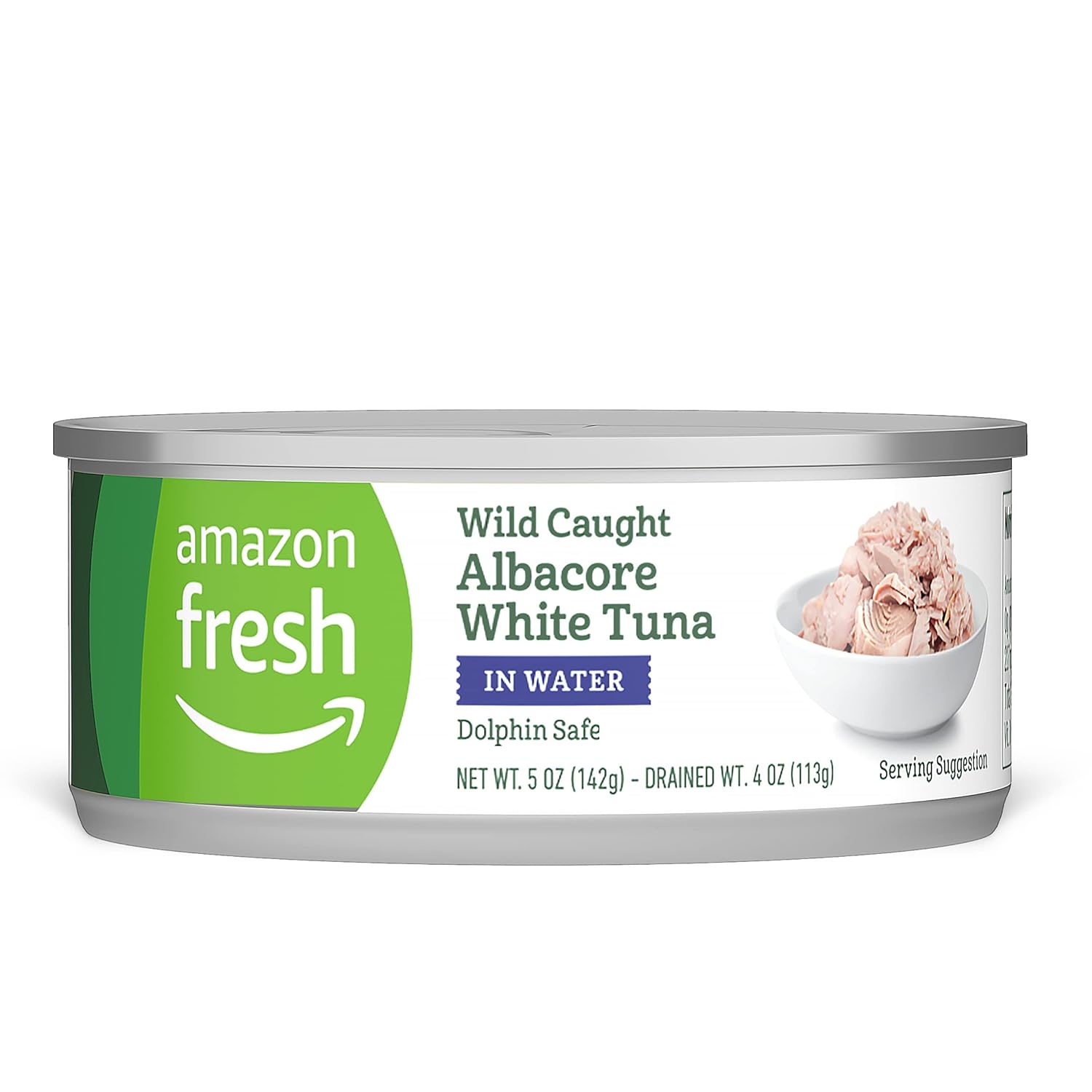 Amazon Fresh, Solid White Albacore Tuna, 5 Oz-0