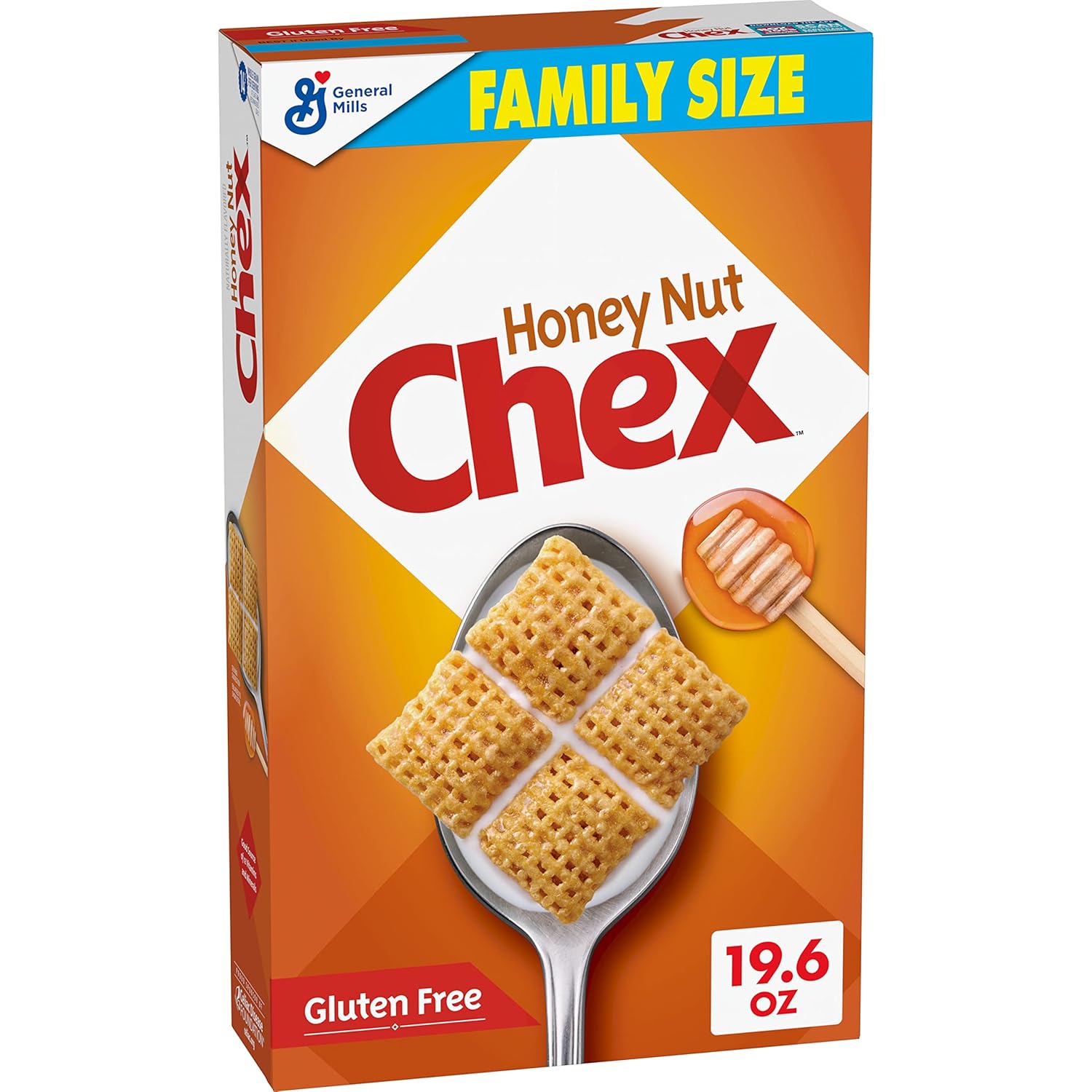 Honey Nut Chex Cereal Family Size, 19.6 OZ-0