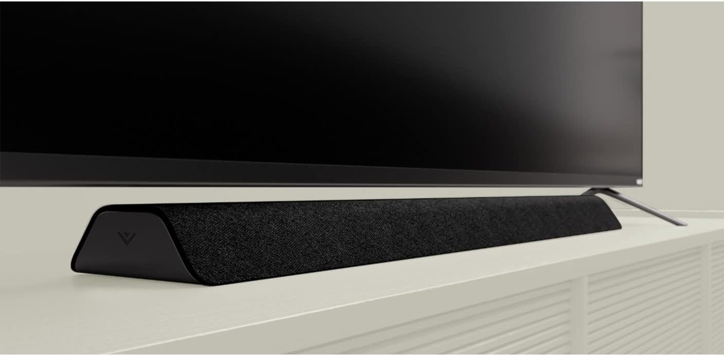 VIZIO V-Series All-in-One 2.1 Home Theater Sound Bar with DTS Virtual:X, Bluetooth, Built-in Subwoofer, Voice Assistant Compatible, Includes Remote Control - V21d-J8-4