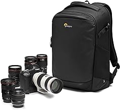 Lowepro Flipside BP 400 AW III Mirrorless and DSLR Camera Backpack - Black - with Rear Access - with Side Access - with Adjustable Dividers - for Mirrorless Like Sony α7 - LP37352-PWW