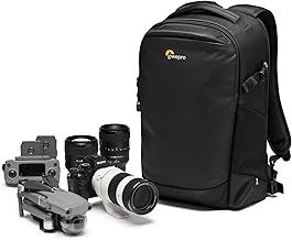 Lowepro Flipside BP 300 AW III Mirrorless and DSLR Camera Backpack - Black - with Rear Access - with Side Access - with Adjustable Dividers - for Mirrorless Like Sony α7 - LP37350-PWW