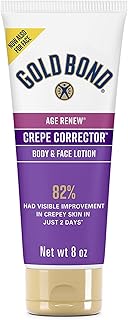 Gold Bond Age Renew Crepe Corrector Body & Face Lotion, Replenishing & Smoothing Formula, for Dry Skin, 8 oz.