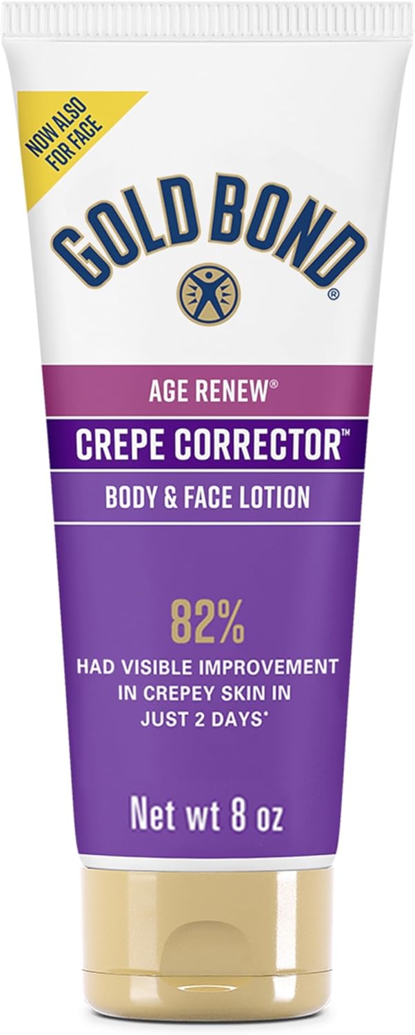 Gold Bond Age Renew Crepe Corrector Body & Face Lotion, Replenishing & Smoothing Formula, for Dry Skin, 8 oz.-0