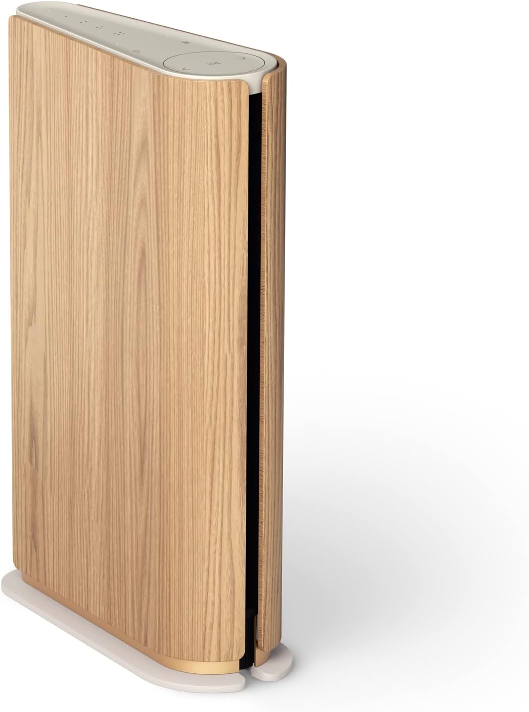 Bang & Olufsen Beosound Emerge Bookshelf Wi-Fi Speaker, Gold Tone/Light Oak-15