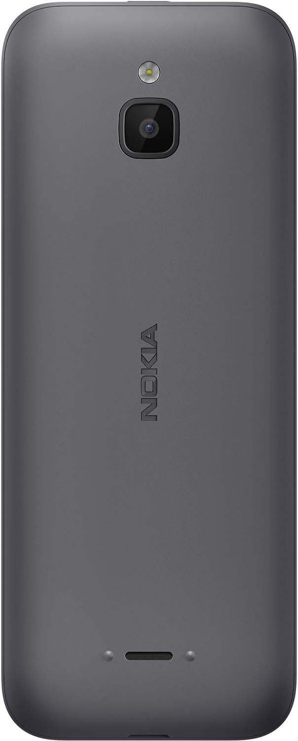 Nokia 6300 4G | Unlocked | International | WiFi Hotspot | Social Apps | Google Maps and Assistant | Light Charcoal-6