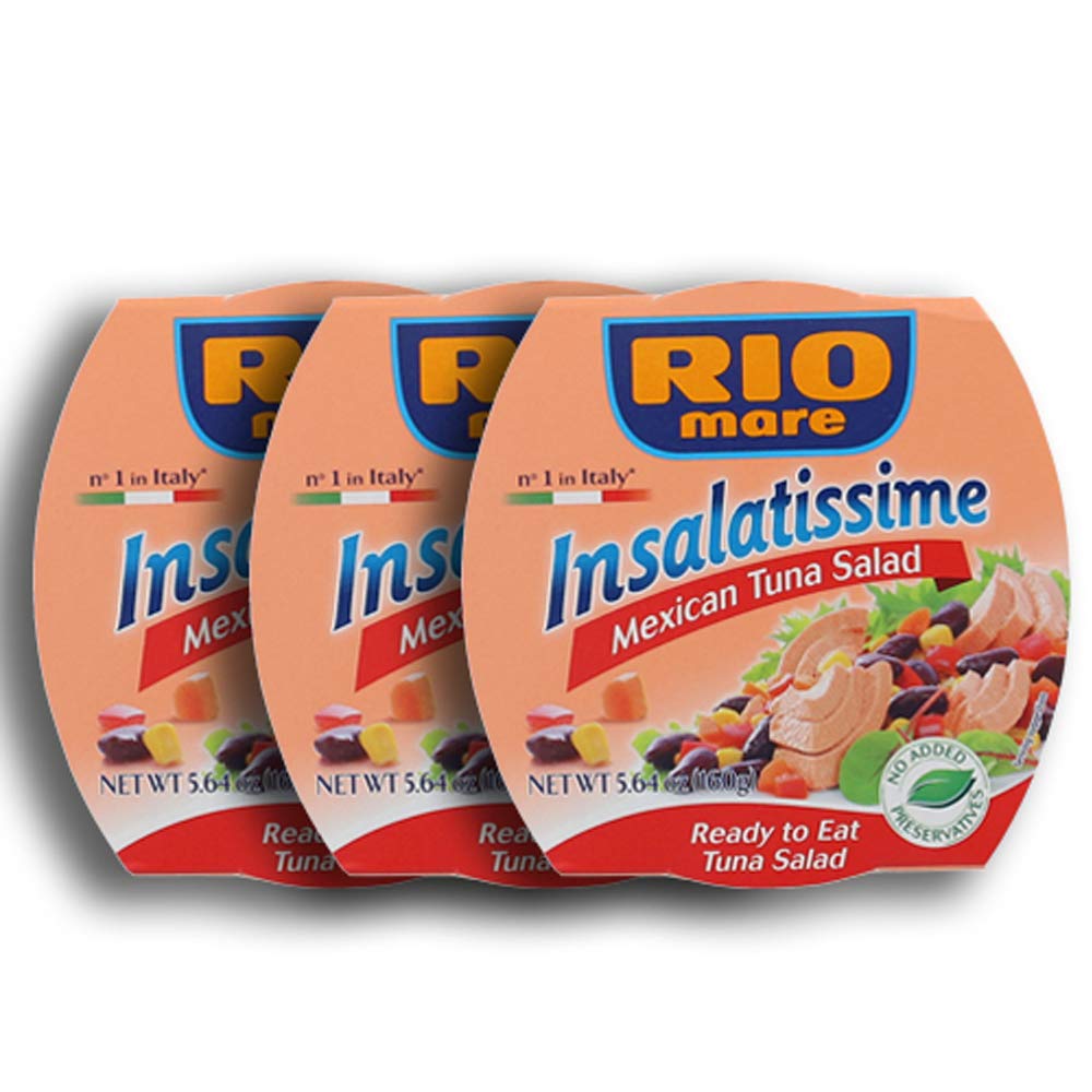 Rio Mare Insalatissima Mexican Tuna Salad Can (Pack Of 3), 16.8 Oz Total-0