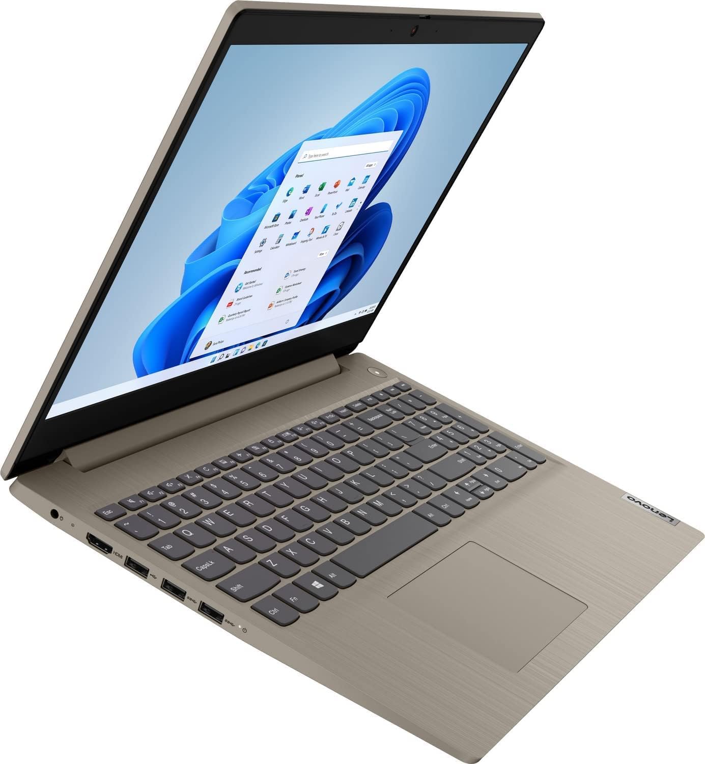 Lenovo 2022 Newest Ideapad 3 Laptop, 15.6" HD Touchscreen, 11th Gen Intel Core i3-1115G4 Processor, 8GB DDR4 RAM, 256GB PCIe NVMe SSD, HDMI, Webcam, Wi-Fi 5, Bluetooth, Windows 11 Home, Almond-1