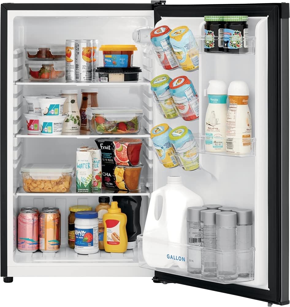 Frigidaire 4.4 Cu. Ft. Compact Refrigerator Black Stainless Steel-1