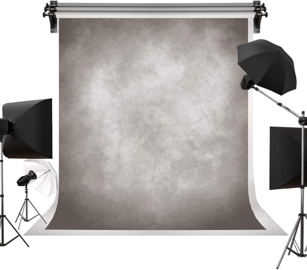 Kate 5x7ft Vintage Backdrops Abstract Grey Portrait Photo Backdrop for Photography Studio-0