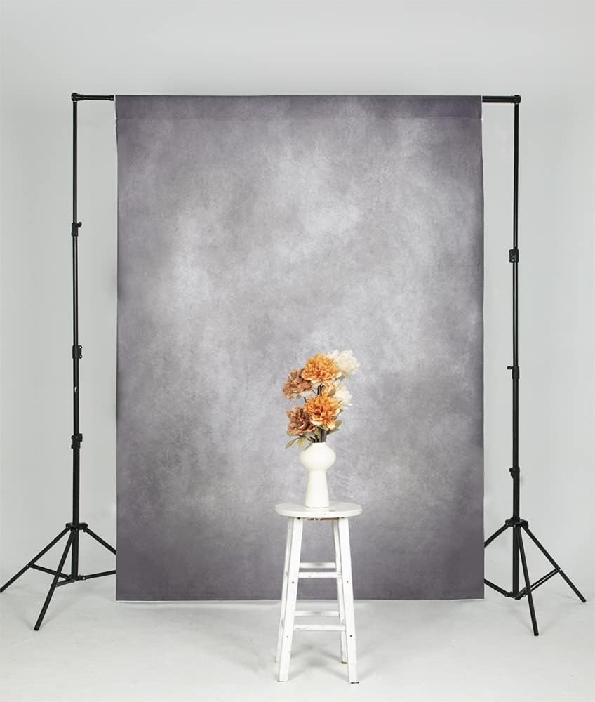 Kate 5x7ft Vintage Backdrops Abstract Grey Portrait Photo Backdrop for Photography Studio-3