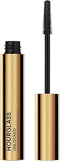 Hourglass Unlocked Instant Extension Black Mascara. Defining and Lengthening Tubing Mascara for Dramatic Length