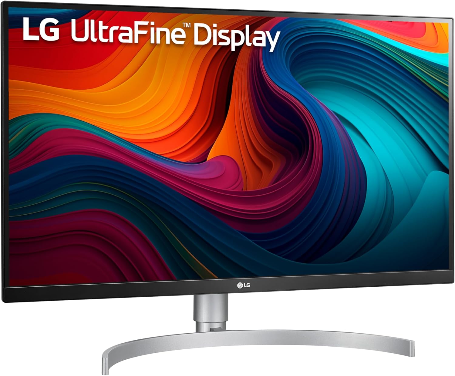 LG UltraFine UHD 27-Inch 4K UHD 2160p Computer Monitor 27UN850-W, IPS with VESA DisplayHDR 400, AMD FreeSync, and USB-C, White,Silver-7