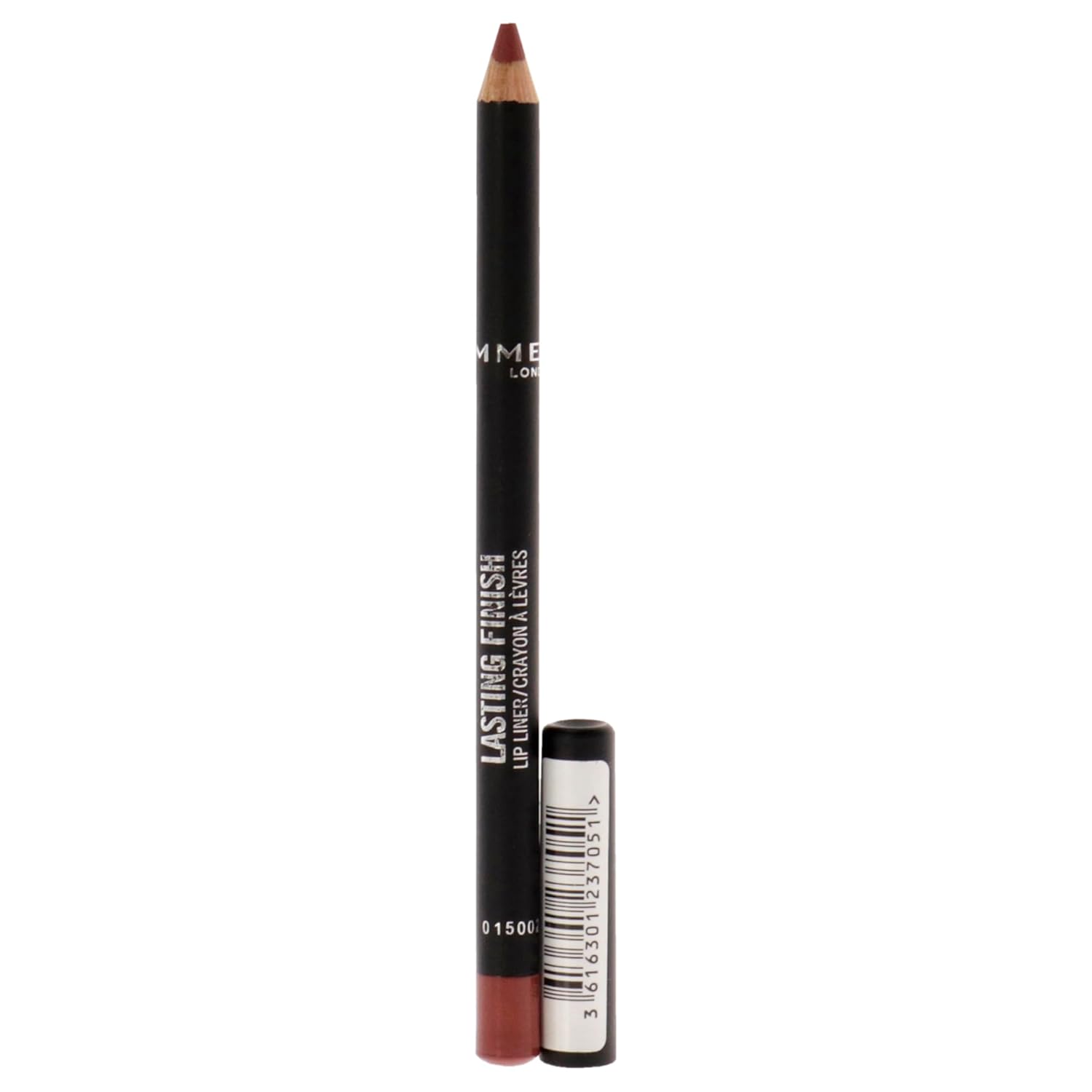 Rimmel Lasting Finish 8HR Soft Lip Liner Pencil - Vibrant, Blendable Formula to Lock Lipstick in Place for 8 Hours - 110 Spice, .04oz-1