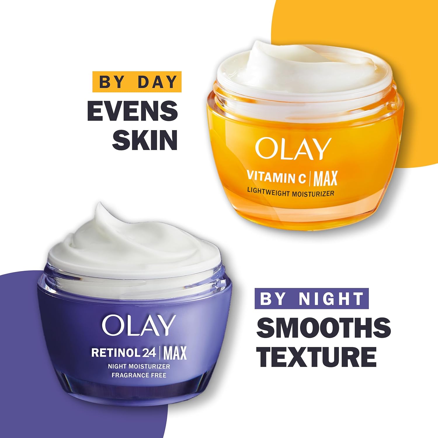 Olay Retinol 24 Max Moisturizer, Retinol Hydrating Night Face Cream, Non Greasy, Fragrance-Free 1.7 oz-5