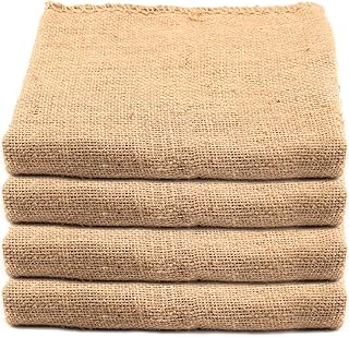 KEILEOHO 8 Pack 40 X 24 Inch Burlap Bags, Large Food Grade Burlap Sacks for Gardening, Planting Growing Bags, Sack Race Bags for School Racing Game, Christmas Party Game