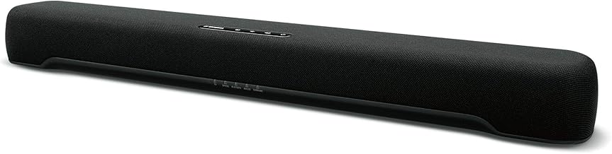 Yamaha Audio SR-C20A Compact Sound Bar with Built-in Subwoofer and Bluetooth, Black