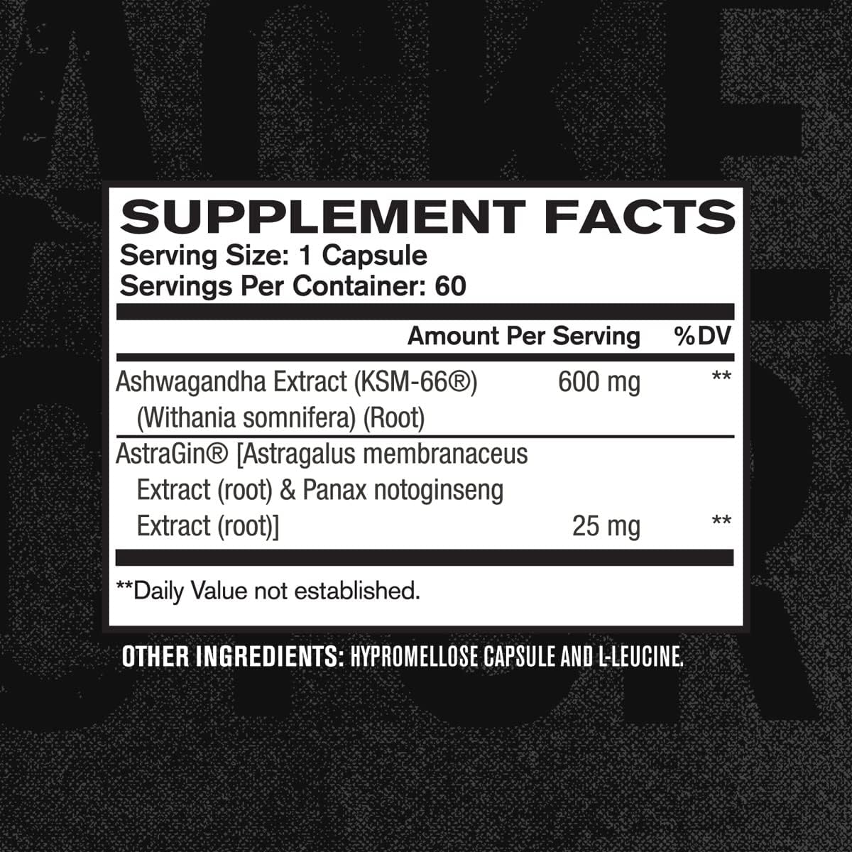 Jacked Factory Ashwagandha Root Extract (KSM-66 Ashwagandha) w/ 5% Withanolides - Supplement for Natural Stress Relief, Cognitive Function, Vitality, and Mood Support - 60 Veggie Capsules-3