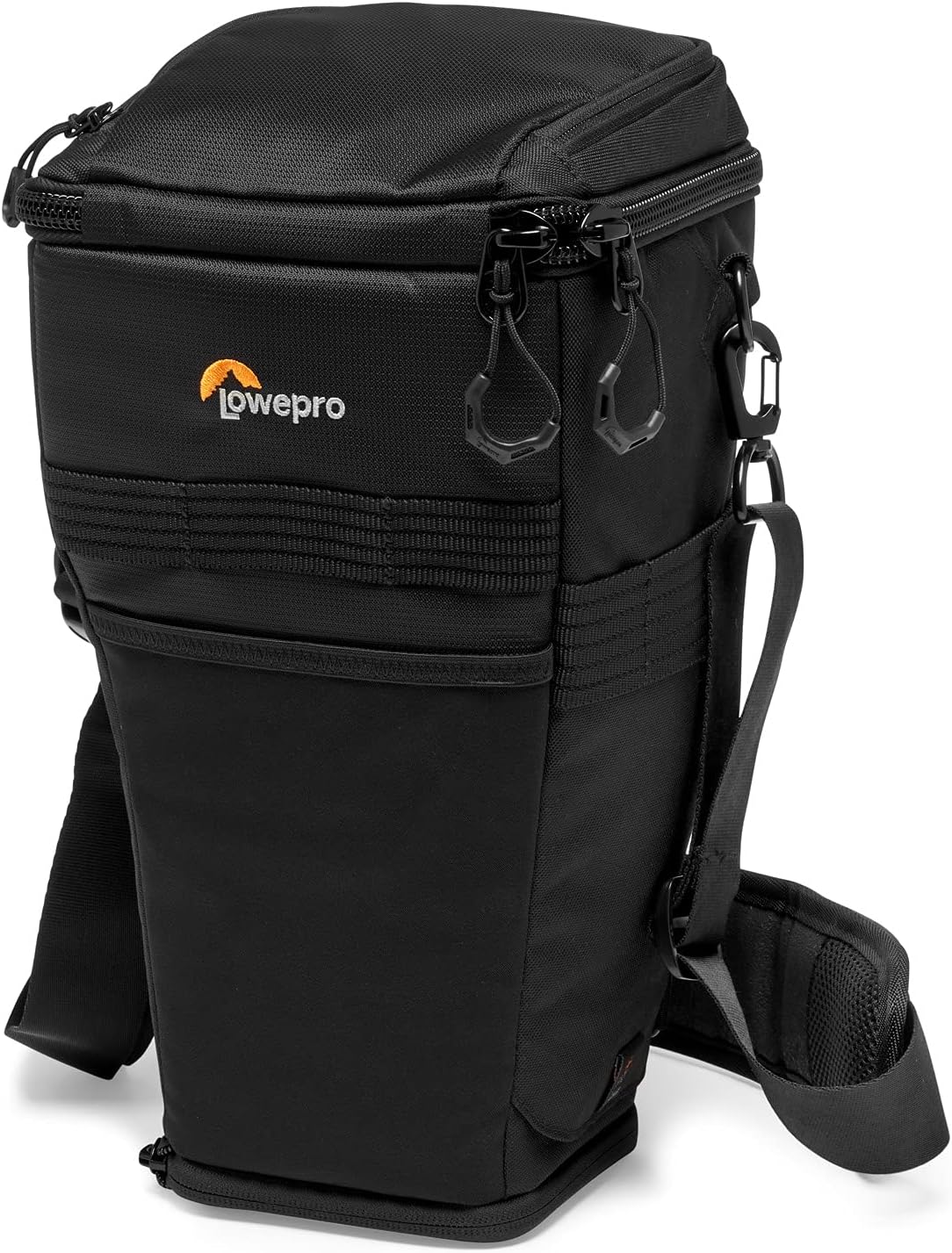 Lowepro ProTactic TLZ 75 AW DSLR toploader - Expand to Hold up to 24-70mm f/2.8 and Lens Hood with Portrait Grip - Camera Gear to Personal belongings - for DSLR Like Canon 5D, Black - LP37279-PWW-6