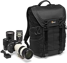 Lowepro ProTactic BP 300 AW II Mirrorless and DSLR Backpack - with QuickShelf Divider System - Camera Gear to Personal belongings - for Mirrorless Like Sony Apha9 - LP37265-PWW