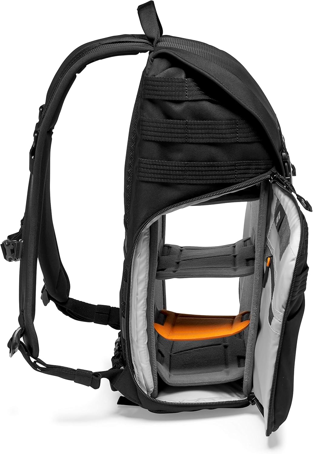 Lowepro ProTactic BP 300 AW II Mirrorless and DSLR Backpack - with QuickShelf Divider System - Camera Gear to Personal belongings - for Mirrorless Like Sony Apha9 - LP37265-PWW-1