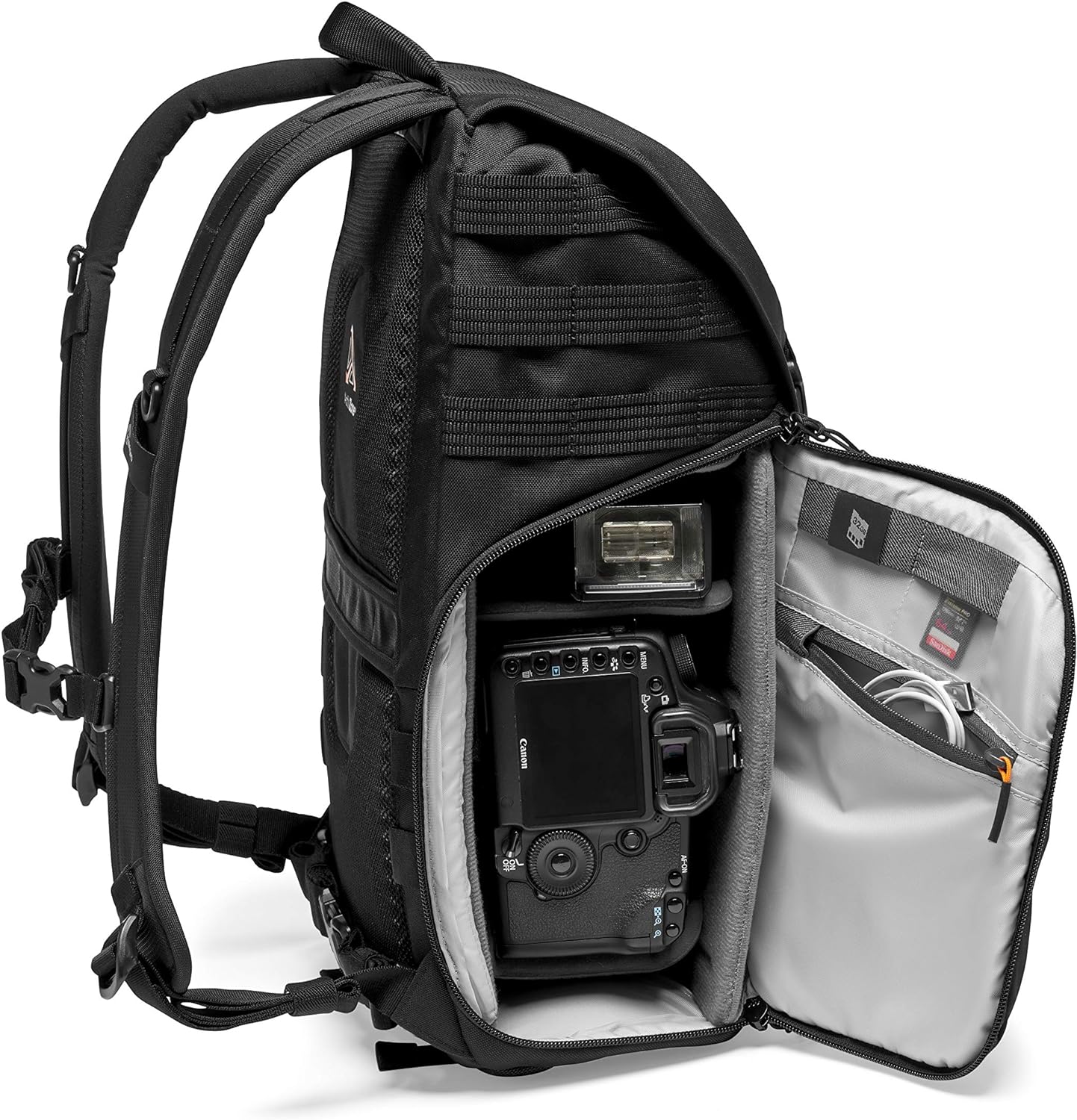 Lowepro ProTactic BP 300 AW II Mirrorless and DSLR Backpack - with QuickShelf Divider System - Camera Gear to Personal belongings - for Mirrorless Like Sony Apha9 - LP37265-PWW-7