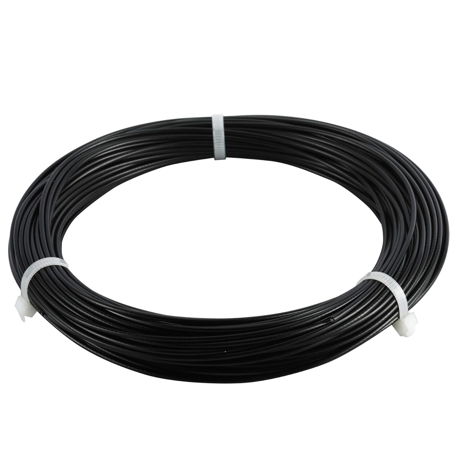 164 FT Vinyl Coated Wire Rope Black Wire Rope Cable, 304 Stainless Steel, 7x7 Strand Core, 1/16" Wire Rope, 3/32" Coated OD, 326 lbs Breaking Strength (164FT)-7